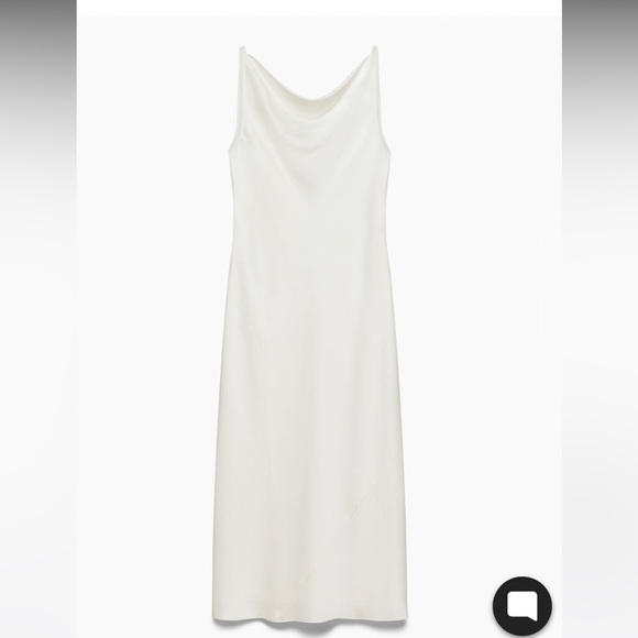 Goddess Satin Dress Aritzia - Picture 1 of 4